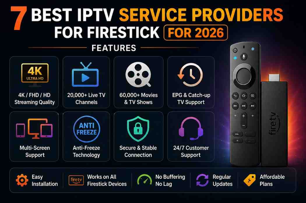 7 best IPTV service providers